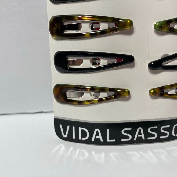 Vidal Sassoon 1.5" Hair Clip Barrettes Black Brown - Picture 6 of 14